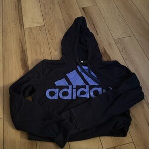 Adidas cropped hoodie